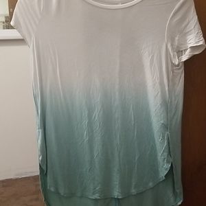 Ombre White/real tee